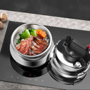 Compact Pressure Cooker.