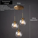 NordicGlow Glass Pendant Light.