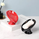 New 1 ceramic Leay shower soap holder, bathroom and kitchen supplies shape box, drain hole tray, storage board.