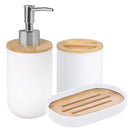 Bathroom Set Hands Soap Dispenser Toothbrush Holder and Soap Box Bathroom Decor Toiletries Holder for Bath Accessories.