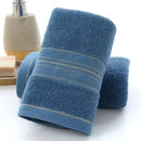 All-cotton Class A Thickened Absorbent Jacquard Polyester-cotton Skin-friendly Face Towel Bath Pure Cotton Towel Adult Towel.