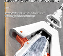 Self-Draining Squeeze Sponge Mop – Easy Floor Cleaning.