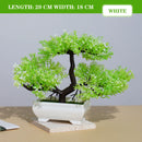 Artificial Plants Bonsai Small Tree Simulation Pot Plants Fake Flowers Table Potted Ornaments for Hotel Garden Home Decor planta.