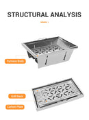 FireSlate Compact Grill.