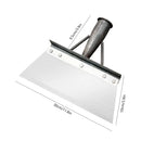 30cm Metal Weed Cleaning Shovel Stainless Steel Cleaning Shovel for Moss Multifunctional Outdoor Garden Shovel Farm Weeding Tool.
