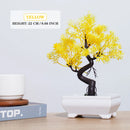 Artificial Plants Bonsai Small Tree Simulation Pot Plants Fake Flowers Table Potted Ornaments for Hotel Garden Home Decor planta.