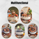RoundFire Portable Charcoal Grill.
