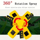 360 Degree Automatic Rotating Water pipe set Garden Lawn Sprinkler Yard Large Area Coverage Watering Irrigation Spraye.