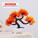 Artificial Plants Bonsai Small Tree Simulation Pot Plants Fake Flowers Table Potted Ornaments for Hotel Garden Home Decor planta.