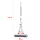 Self-Draining Squeeze Sponge Mop – Easy Floor Cleaning.