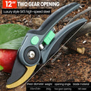 AIRAJ Plant Trim Garden Pruning Shears Horticulture Pruner Cut Shrub Garden Scissor Tool Branch Shear Orchard Folding Saw Set.