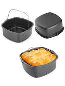 🔥Air Fryer Non-stick Cake Baking Tray Basket.