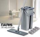 FlexiClean™ – 360° Triangle Microfiber Mop.