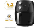 🔥Electric Fryer No Oil/Air Fryer Britannia BFR37 Black with Timer 4.2L-110V.