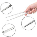 RecisionGrip Stainless Steel BBQ Tongs.