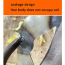 Premium All-Steel Hardened Hollow Hoe - Handheld Weeding Rake Durable and Rust-Resistant, Ideal for Vegetable Gardens.