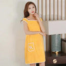 Womens Bath Towels Girls Wearable 140*85Cm Fast Drying Bathing Beach Spa Bathrobes Wash Clothing, Shower Bath And Gym Towel.