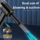 Portable Compressed Air Vacuum Cleaner 15000PA Cordless, High Power, for Car and Home.