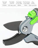AIRAJ Plant Trim Garden Pruning Shears Horticulture Pruner Cut Shrub Garden Scissor Tool Branch Shear Orchard Folding Saw Set.