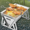 V-Fire Portable Charcoal Grill.