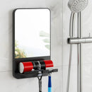 TAILI Shower Mirror Fogless for Shaving with Razor Holder, Fog Free Mirror Shower Suction Rust-Proof Removable Bathroom Mirror.