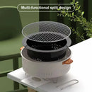 RoundFire Portable Charcoal Grill.
