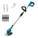 Cordless Lawn Mower Handheld Electric Grass Trimmer Adjustable Garden Tools For Makita No Battery.