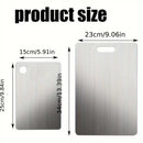 Premium Stainless Steel Cutting Board.