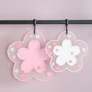 Pink Flower Silicone Coasters Kawaii Sakura Style Coasters for Coffee Tea Insulating Mat.