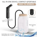 Portable Electric Bidet Rechargeable Shataf Hand Bidet Butt Sprayer for Personal Hygiene Cleaning Travel Camping Bidet.
