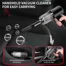 Portable Compressed Air Vacuum Cleaner 15000PA Cordless, High Power, for Car and Home.