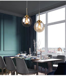NordicGlow Glass Pendant Light.