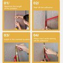 5/10 Meter Gold Wall Sticker, Smooth Stainless Steel Strip, Self-Adhesive, Decorative Mirrors for Living Room, Luxe Wall Edge Strip.