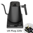 TERLEIA Electric Kettle – Compact Stainless Steel Design.
