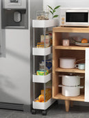 SlideRack™ – Slim Rolling Storage Organizer.