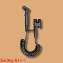 Bidet toilet sprayer set spray water bathroom handheld bidet sprayer toilet shower double outlet angle valve toilet accessories.