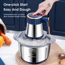 Electric Meat Grinder, Food Processor, Multifunctional Stainless Steel.