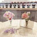 Flower Vase in Frame - Transparent Acrylic Modern Art for Home Decoration, Decorative Vases for Tables and Shelves.