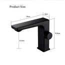 Digital Display Bathroom Basin Faucet Intelligent LED Brass Deck Mounted Washbasin Crane Hot Cold Water Mixer Sink Vanity Tap.
