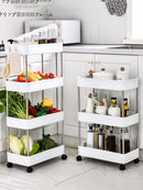 SlideRack™ – Slim Rolling Storage Organizer.