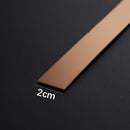 5/10 Meter Gold Wall Sticker, Smooth Stainless Steel Strip, Self-Adhesive, Decorative Mirrors for Living Room, Luxe Wall Edge Strip.