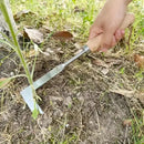 Manual Weeding Machine Set: Mower Sickle + Road Crack Weeding Tool + Garden Hand Shovel - Heavy Duty Carbon Steel for Outdoor.