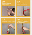 5/10 Meter Gold Wall Sticker, Smooth Stainless Steel Strip, Self-Adhesive, Decorative Mirrors for Living Room, Luxe Wall Edge Strip.
