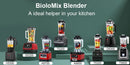 BioloMix 3HP 2200W Heavy Duty Grade Timer Blender Mixer.