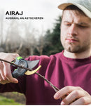 AIRAJ Plant Trim Garden Pruning Shears Horticulture Pruner Cut Shrub Garden Scissor Tool Branch Shear Orchard Folding Saw Set.