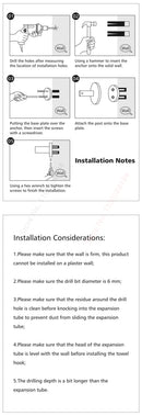 Adhesive Toilet Paper Roll Holder Organizer Wall Mount Storage Stand Bathroom No-Drill Tissue Towel Dispenser Stainless.