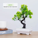 Artificial Plants Bonsai Small Tree Simulation Pot Plants Fake Flowers Table Potted Ornaments for Hotel Garden Home Decor planta.