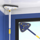 Self-Draining Squeeze Sponge Mop – Easy Floor Cleaning.
