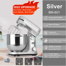 BioloMix Industrial Kitchen Mixer, Quiet, 6 Speeds, 1200 W, 6 L, Super Powerful.