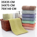 100% cotton face and bath towel, absorbent, microfiber towel for bathroom, home, hotel.